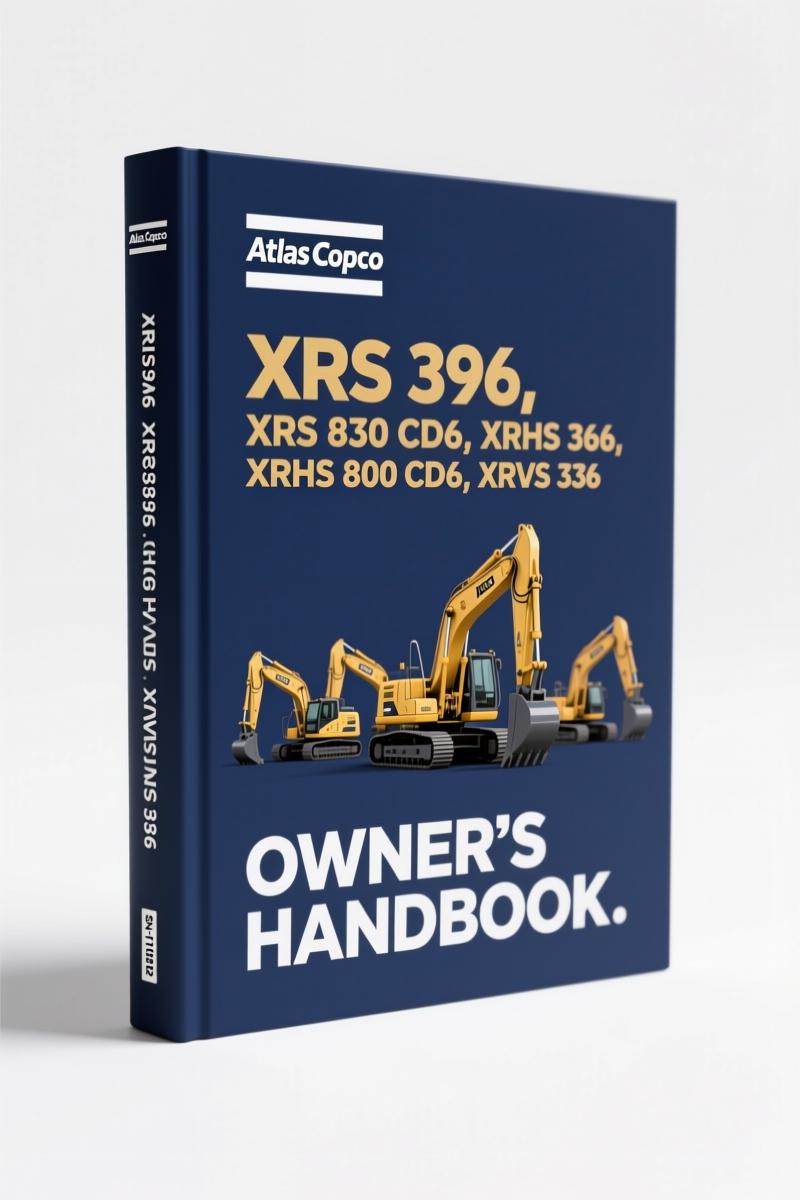 atlas copco xrs 396, xrs 830 cd6, xrhs, atlas copco manual, atlas copco copco