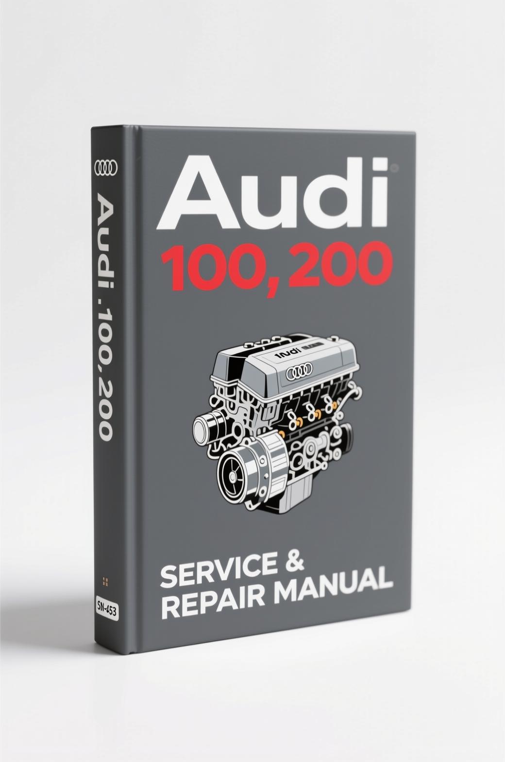 audi 100, 200 1989 workshop manual, audi workshop manual, audi 100,