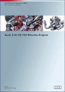 audi 3.0l v6 tdi biturbo technical manual, audi manual, audi 3.0l