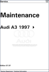 audi a3 1997 service manual, audi service manual, audi a3