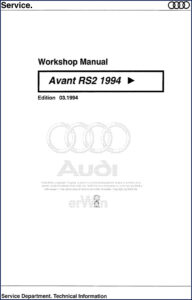 audi avant rs2 1994 workshop manual, audi workshop manual, audi avant