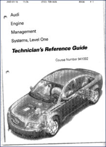 audi vag 1598, vag 1594 2003 training manual, audi manual, audi vag