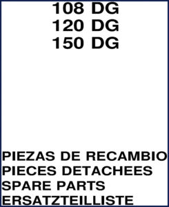 ausa 108 dg, 120 dg, 150 dg parts, ausa parts catalog, ausa 108