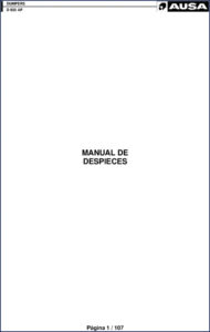 ausa d 900 ap parts catalog, ausa parts catalog, ausa d
