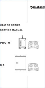 autec c26pro service manual, autec service manual, autec c26pro