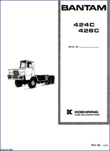 bantam 424c, 426c 1980 parts catalog, bantam parts catalog, bantam 424c,
