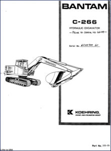 bantam c, bantam manual