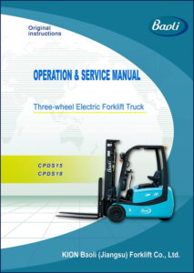 baoli cpds15, cpds18 operators manual, baoli manual, baoli cpds15,