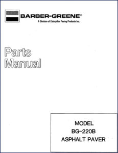 barber, barber-greene manual