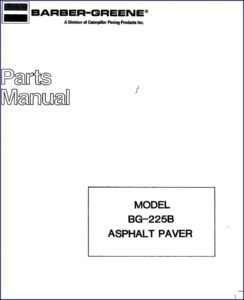 barber, barber-greene manual