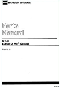 barber, barber-greene manual