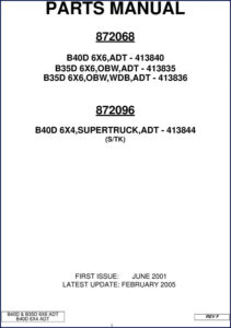 bell equipment b35d b40d 2005 parts catalog, bell equipment parts catalog, bell equipment equipment