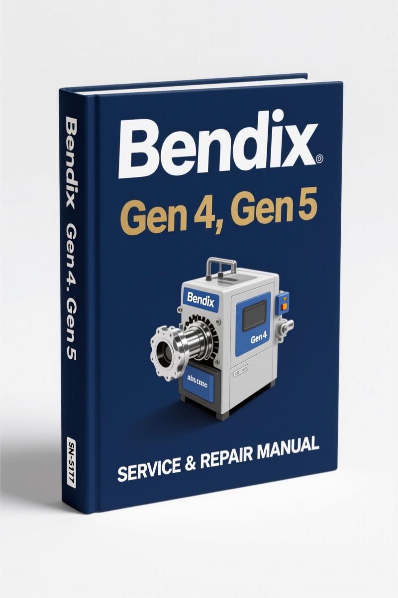 bendix gen 4, gen 5 service manual, bendix service manual, bendix gen