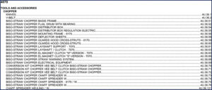 biso 6170 7070 parts catalog, biso parts catalog, biso 6170