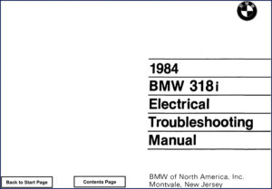bmw 318i 1984 troubleshooting manual, bmw manual, bmw 318i