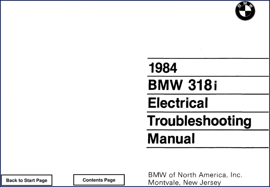 bmw 318i 1984 troubleshooting manual, bmw manual, bmw 318i