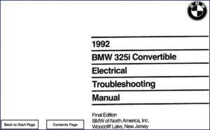 bmw 325i 1992 troubleshooting manual, bmw manual, bmw 325i