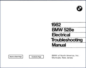 bmw 528e 1982 troubleshooting manual, bmw manual, bmw 528e
