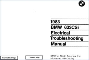 1983 bmw 633csi troubleshooting manual, bmw manual, bmw bmw