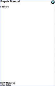bmw f 650 cs repair manual, bmw repair manual, bmw f