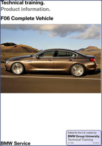 bmw f06 2012 training manual, bmw manual, bmw f06