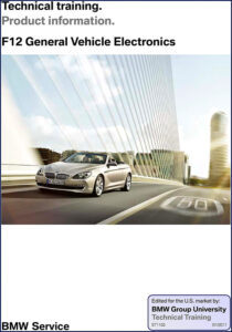 bmw f12 2010 training manual, bmw manual, bmw f12