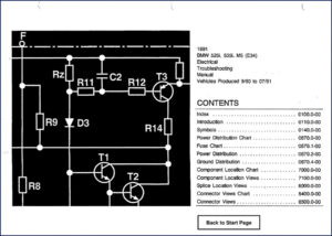 bmw 525i, 535i, m5 1991 troubleshooting manual, bmw manual, bmw 525i,