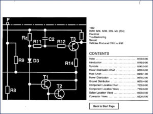 bmw 525i 535i 525it m5 1992 troubleshooting manual, bmw manual, bmw 525i