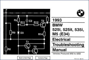 bmw 525i 535i 525it m5 1993 troubleshooting manual, bmw manual, bmw 525i