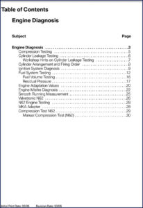 bmw n62 diagnostics manual, bmw manual, bmw n62