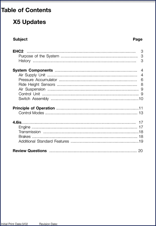 bmw x5 2002 training manual, bmw manual, bmw x5