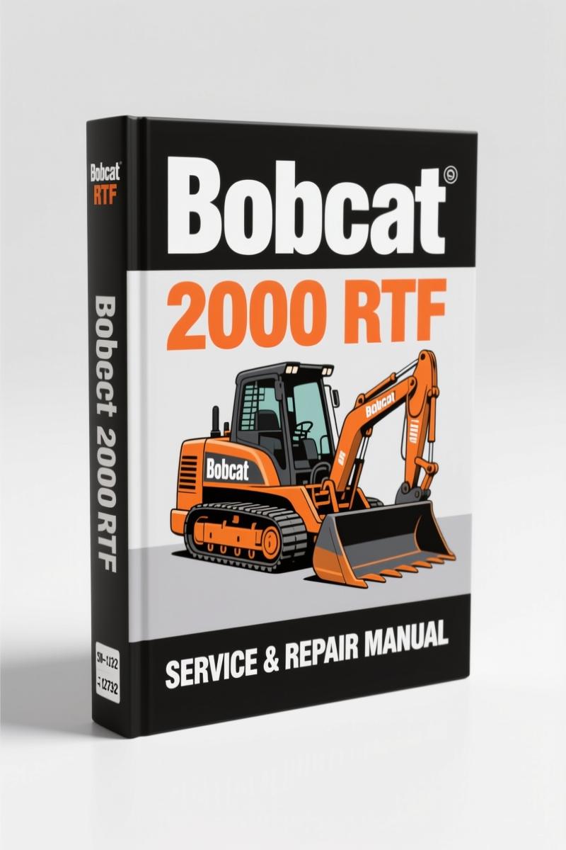 bobcat 2000 rtf 1983 service manual, bobcat service manual, bobcat 2000