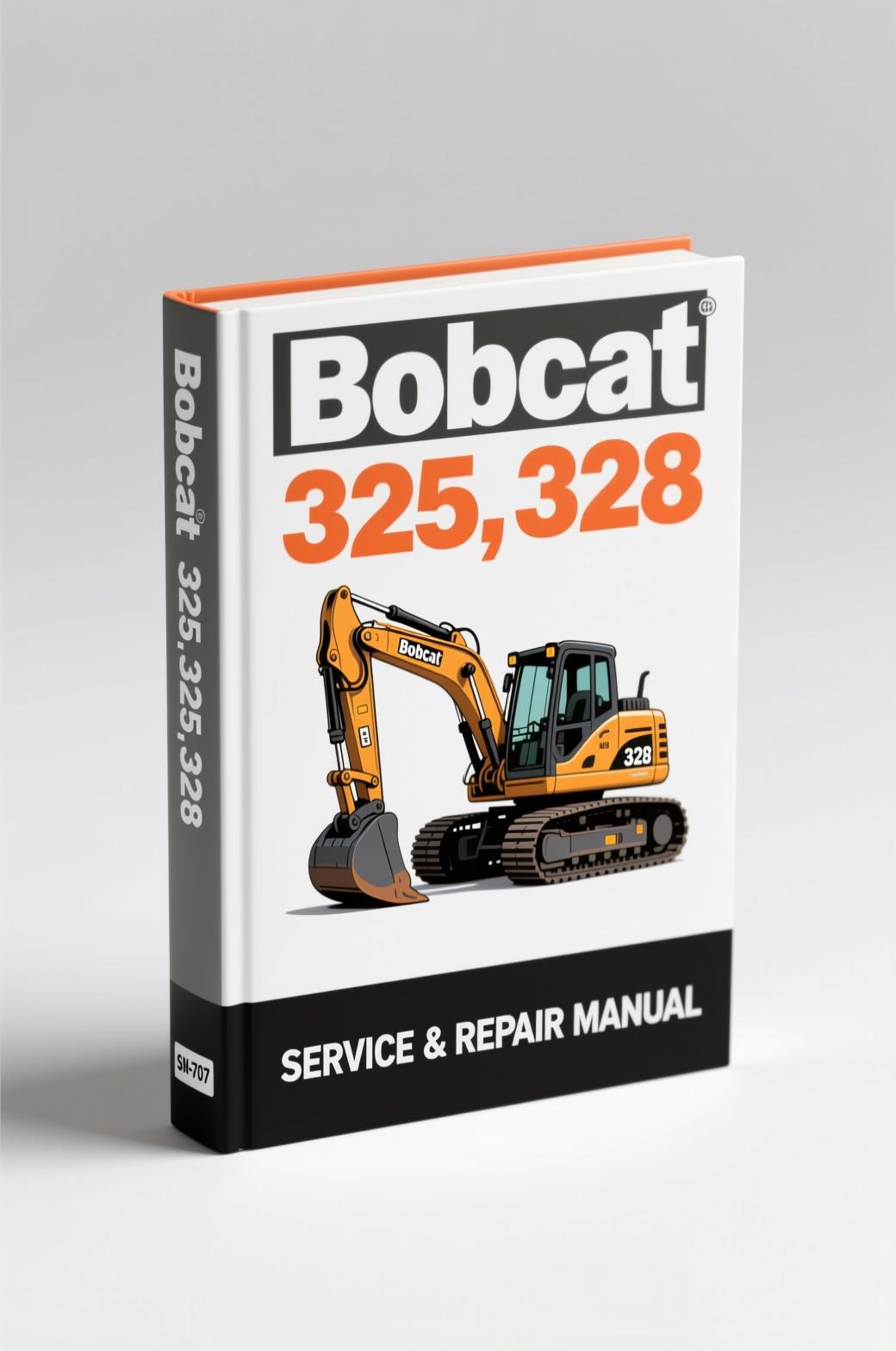 bobcat 325, 328 2007 service manual, bobcat service manual, bobcat 325,