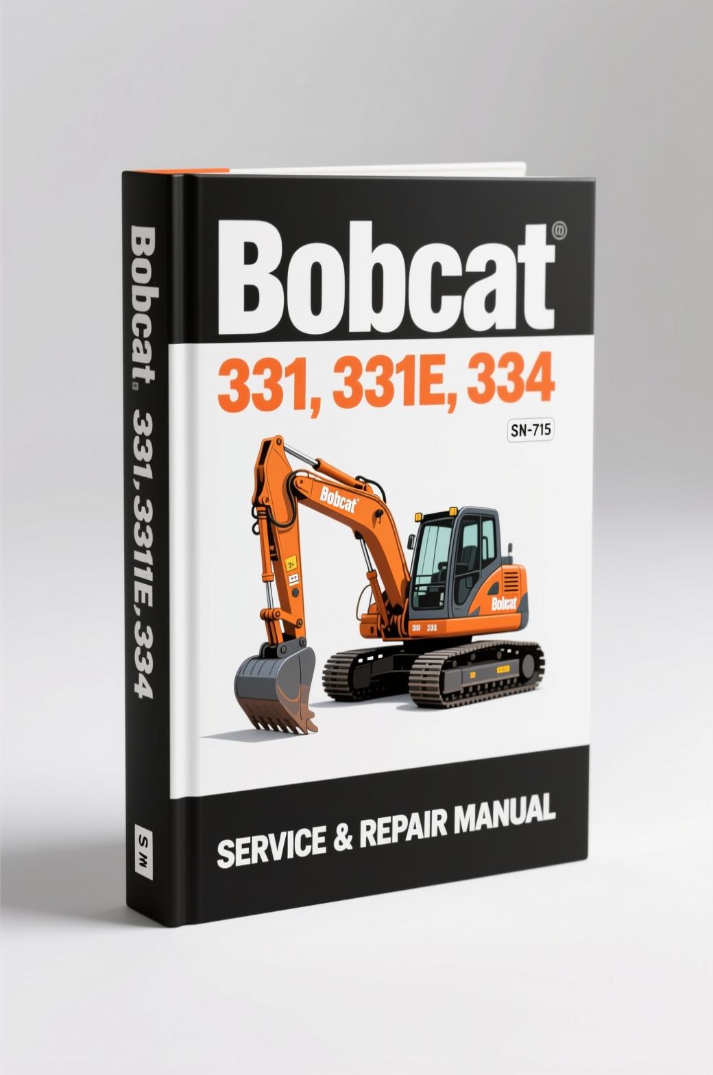 bobcat 331, 331e, 334 2007 service manual, bobcat service manual, bobcat 331,