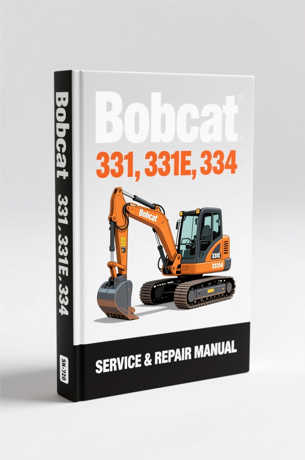 bobcat 331, 331e, 334 2008 service manual, bobcat service manual, bobcat 331,