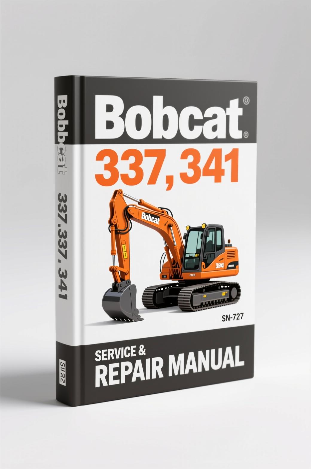 bobcat 337 341 2008 service manual, bobcat service manual, bobcat 337