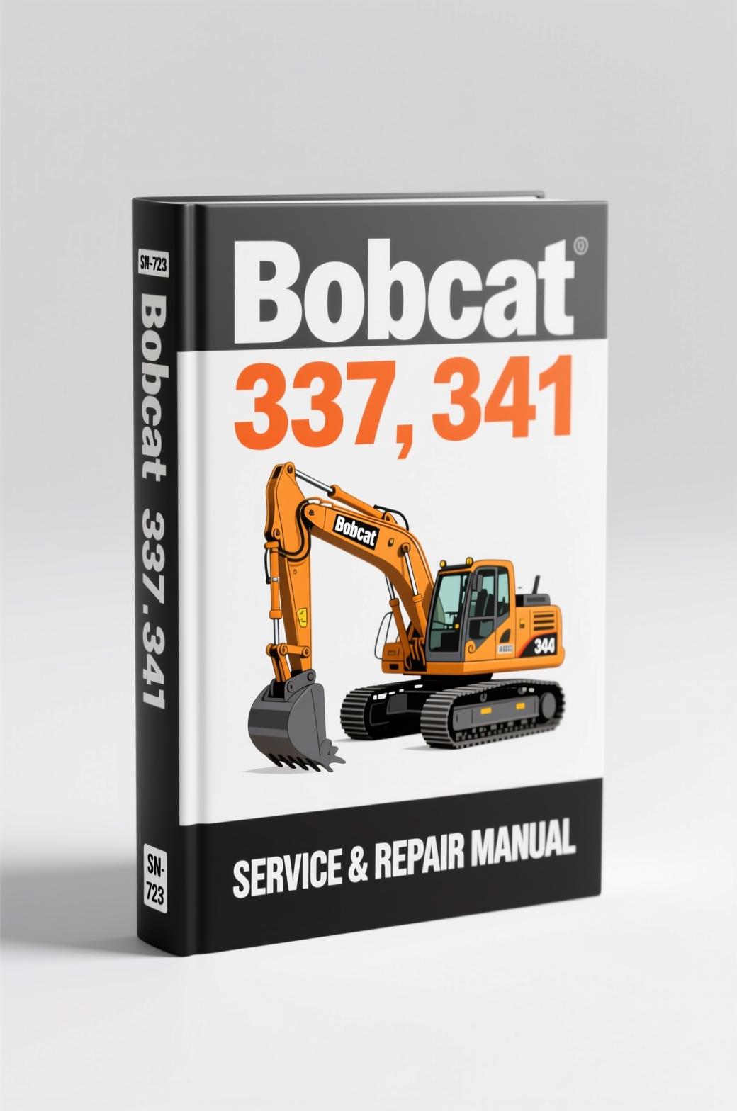 bobcat 337, 341 2007 service manual, bobcat service manual, bobcat 337,