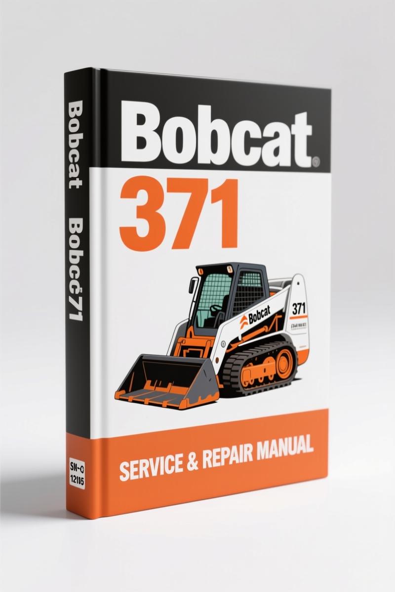 bobcat 371 1984 service manual, bobcat service manual, bobcat 371