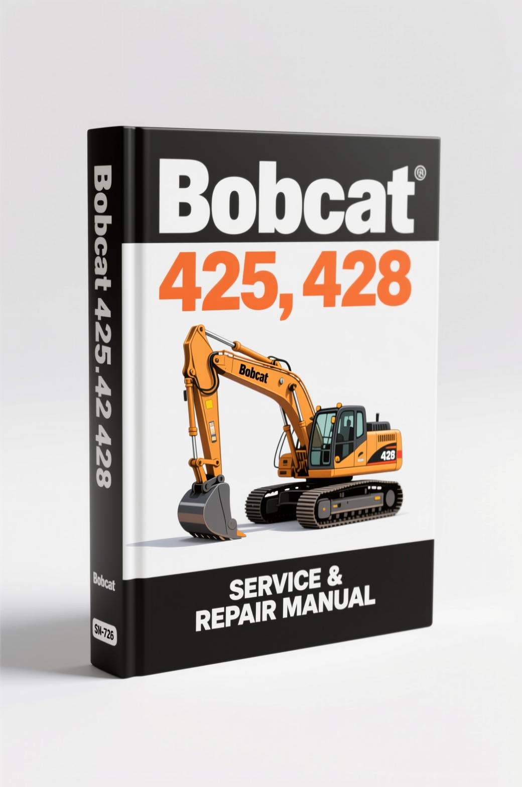 bobcat 425, 428 2008 service manual, bobcat service manual, bobcat 425,