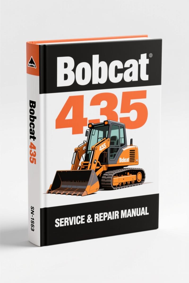 bobcat 435 2008 service manual, bobcat service manual, bobcat 435