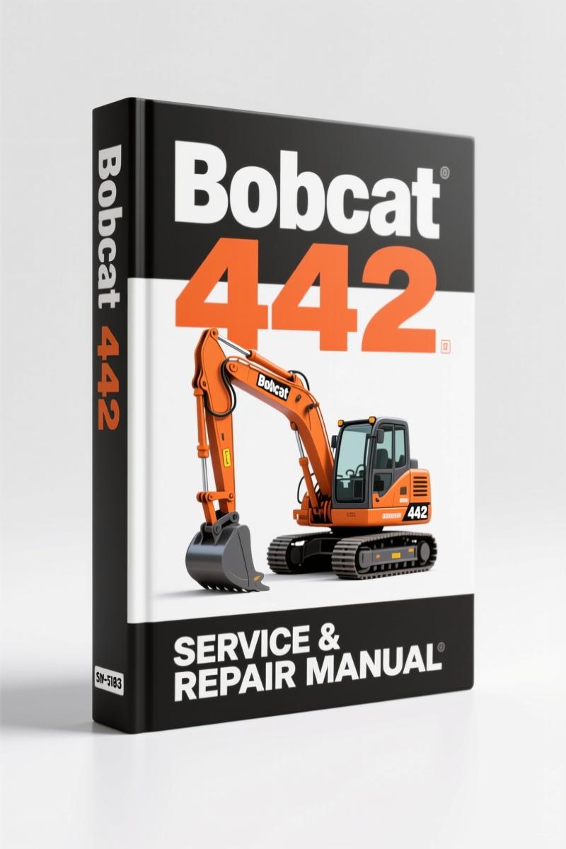 bobcat 442 2007 service manual, bobcat service manual, bobcat 442