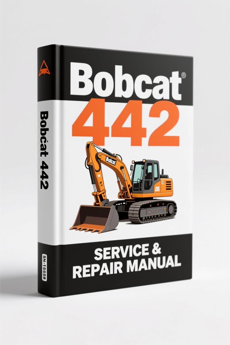 bobcat 442 2007 service manual, bobcat service manual, bobcat 442