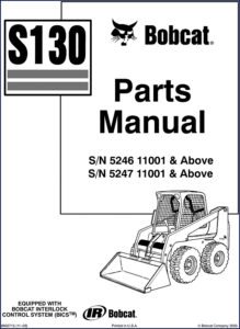 bobcat 5246, 5247 2003 parts catalog, bobcat parts catalog, bobcat 5246,