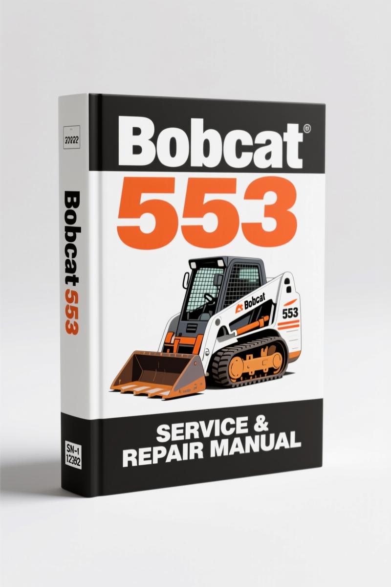 bobcat 553 2006 service manual, bobcat service manual, bobcat 553