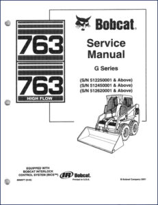 bobcat 763 2001 service manual, bobcat service manual, bobcat 763
