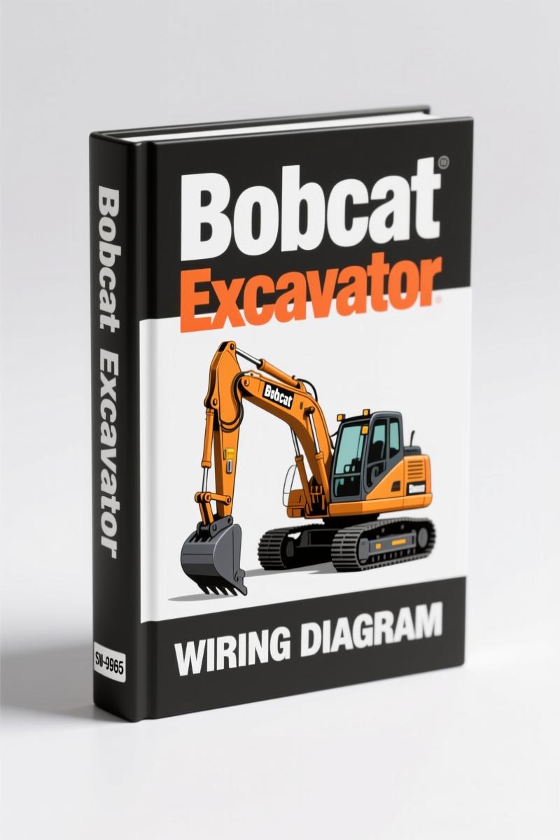 bobcat excavator 2008 electrical schematic, bobcat manual, bobcat excavator