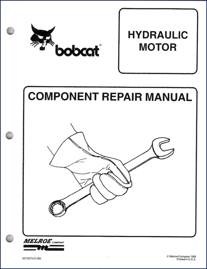 bobcat model loader 1986 repair manual, bobcat repair manual, bobcat model