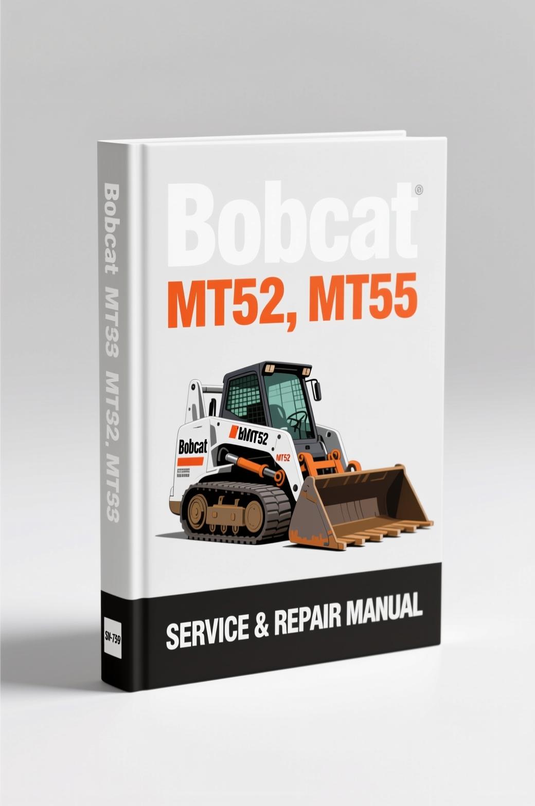 bobcat mt52, mt55 2008 service manual, bobcat service manual, bobcat mt52,