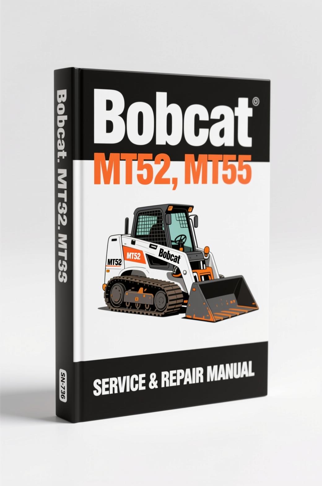 bobcat mt52, mt55 2007 service manual, bobcat service manual, bobcat mt52,