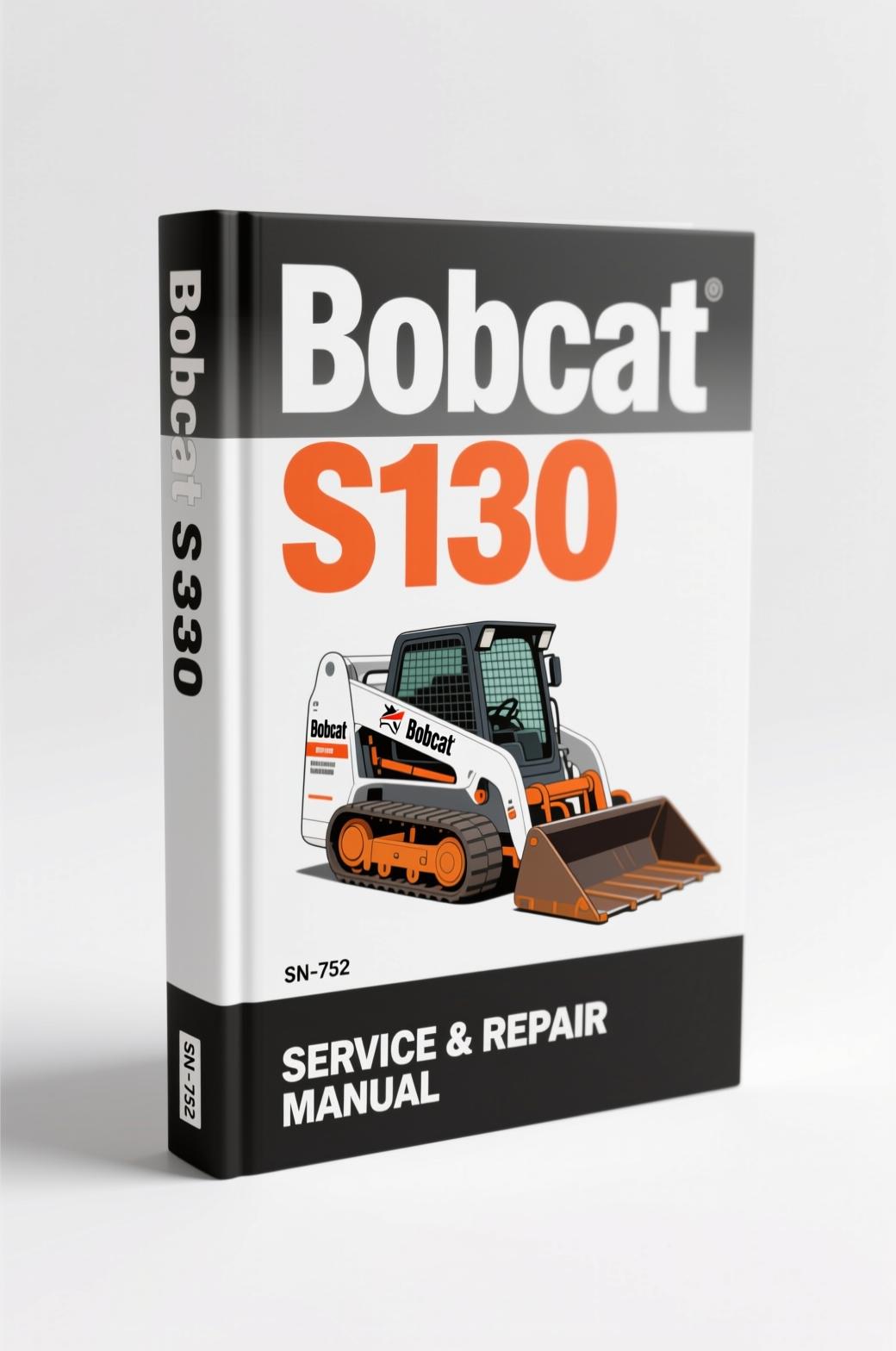 Bobcat S130 2006 Service Manual cover - 612 pages OEM factory repair document